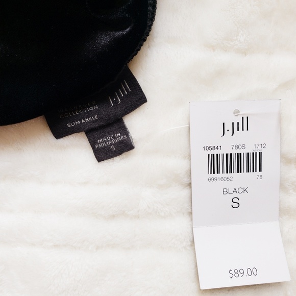 J. Jill Wearever Smooth-Fit Slim Ankle Velvet Pant - Picture 4 of 5